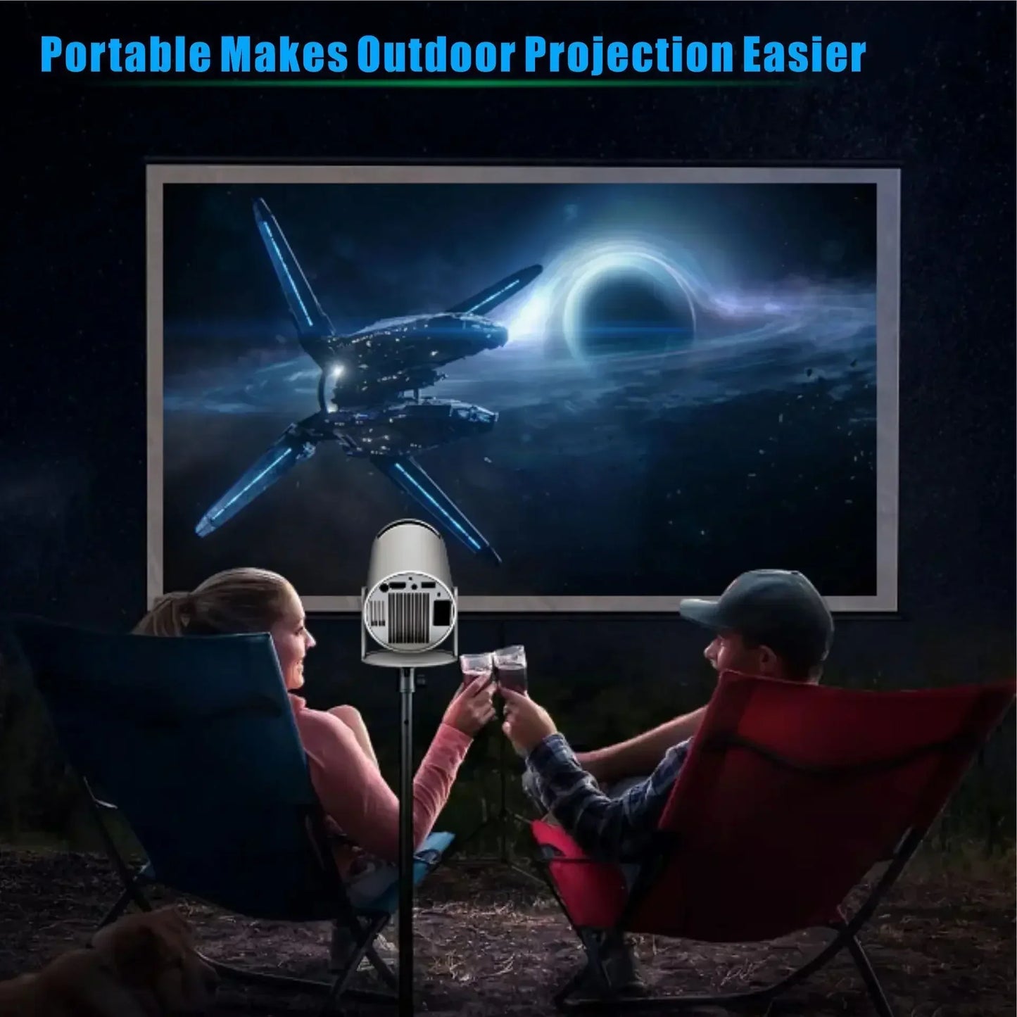 Mini Projector With Consoles