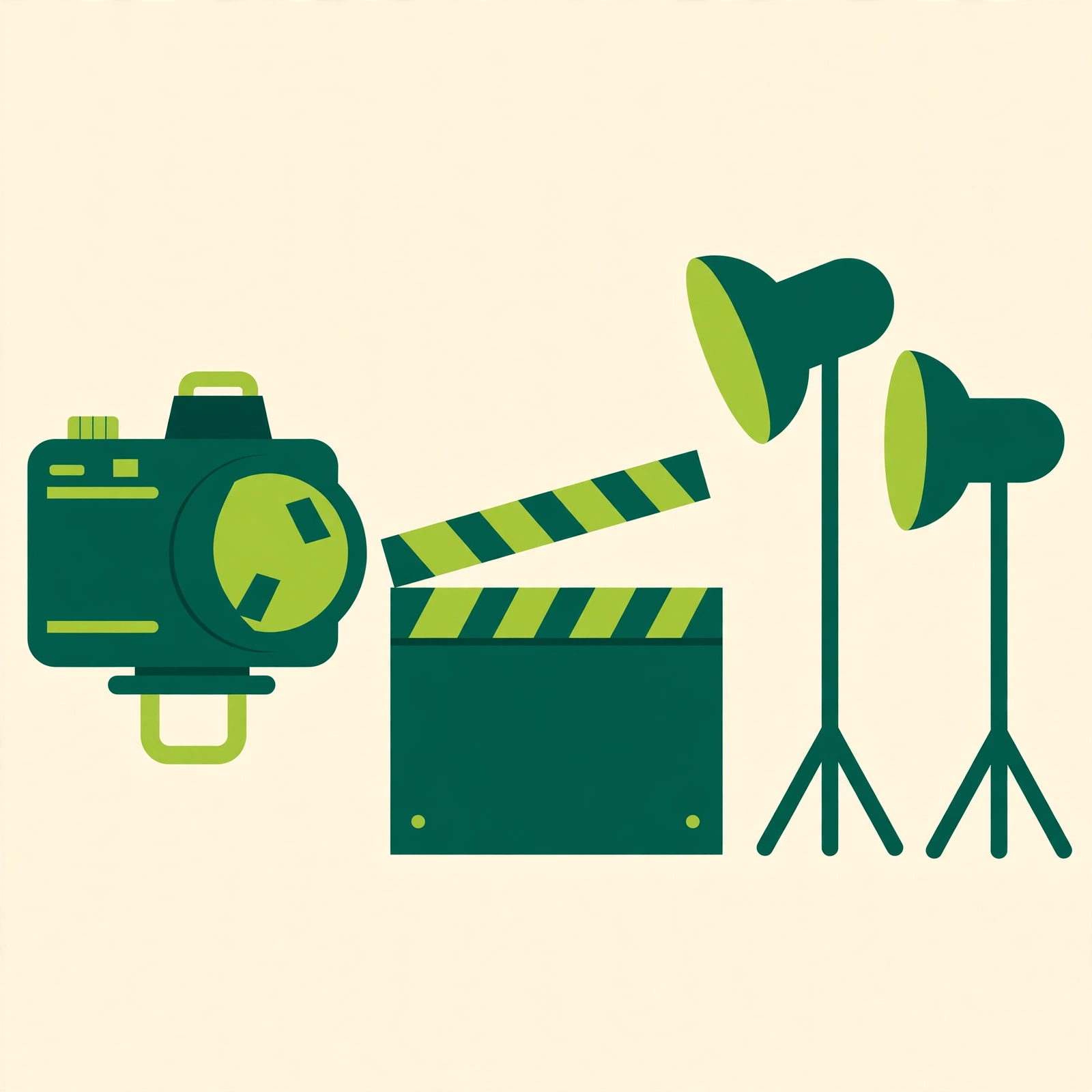 Video editing suite with footage timeline