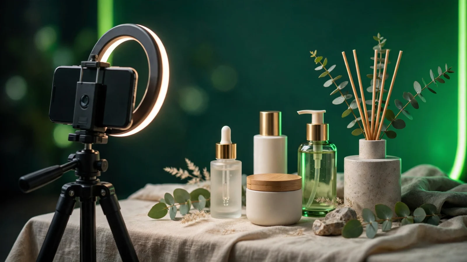 Inside a KlikNest content shoot